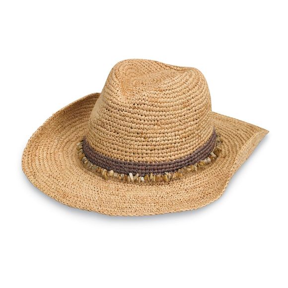 Wallaroo Women’s Tahiti Cowboy (taupe) – Wide Brim,...